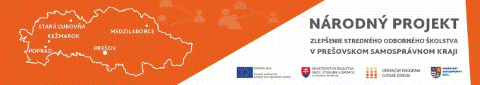 Národný projekt Zlepšenie stredného odborného školstva v PSK