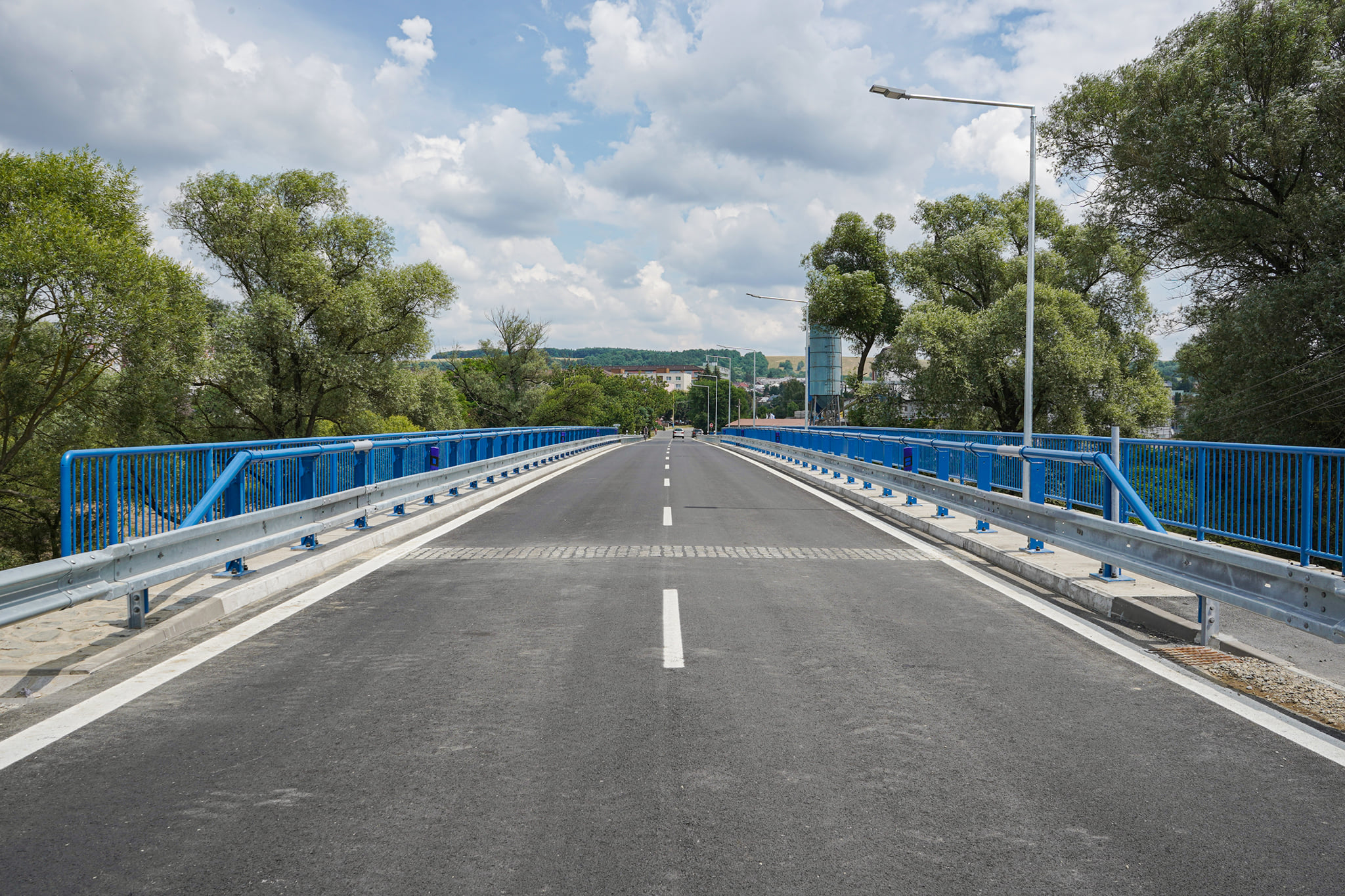 Zrekonštruovaný Šandalský most v Stropkove