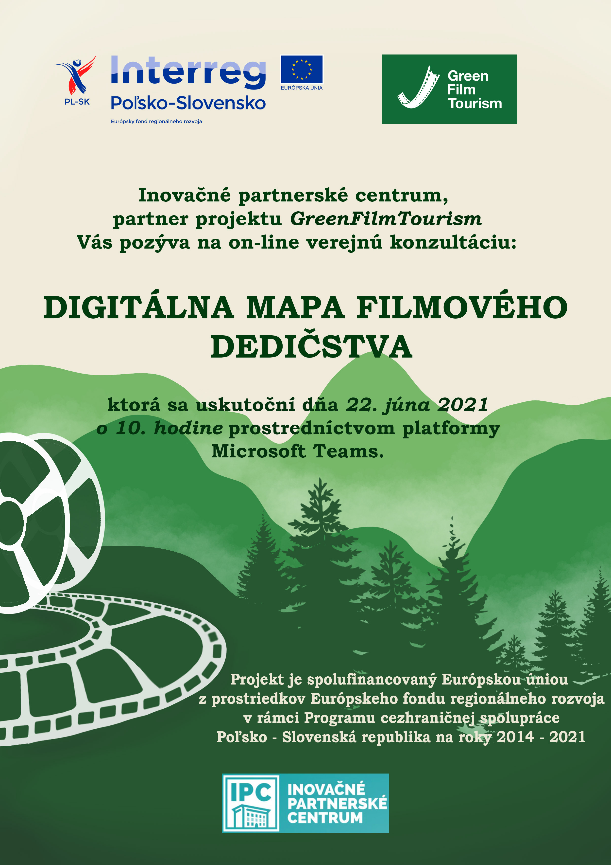 Digitálna mapa filmového dedičstva sa uskutoční 22. júna o 10.00 hod. cez Teams