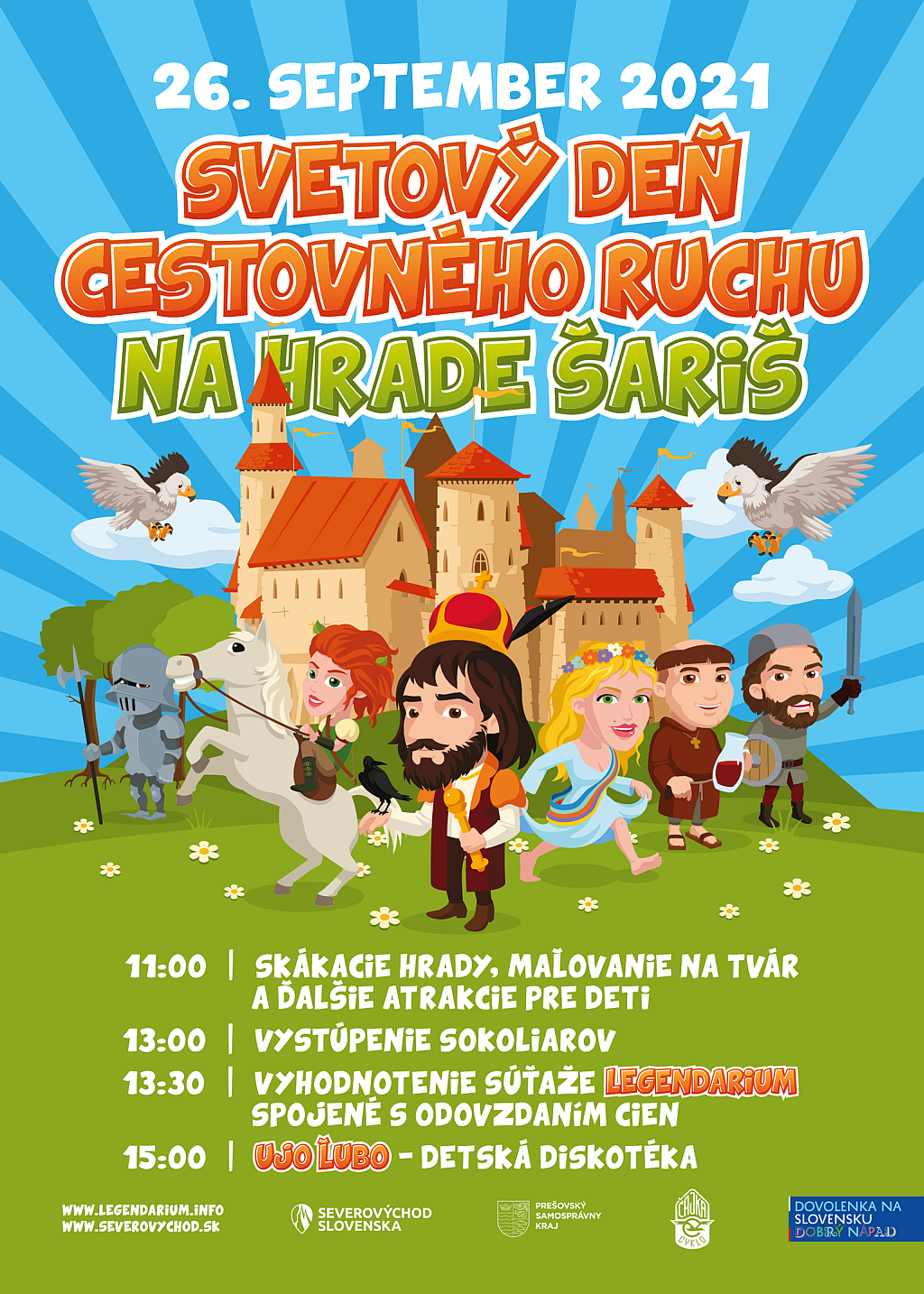 Legendarium na Hrade Veľký Šariš