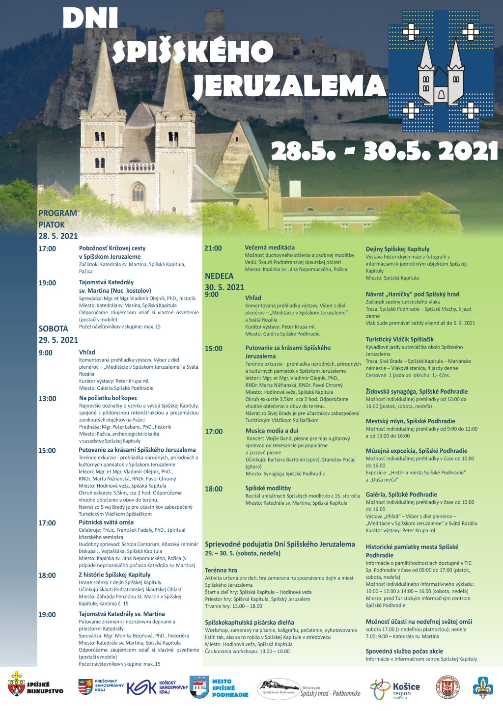 Dni Spišského Jeruzalema - 28.5. - 30.5.