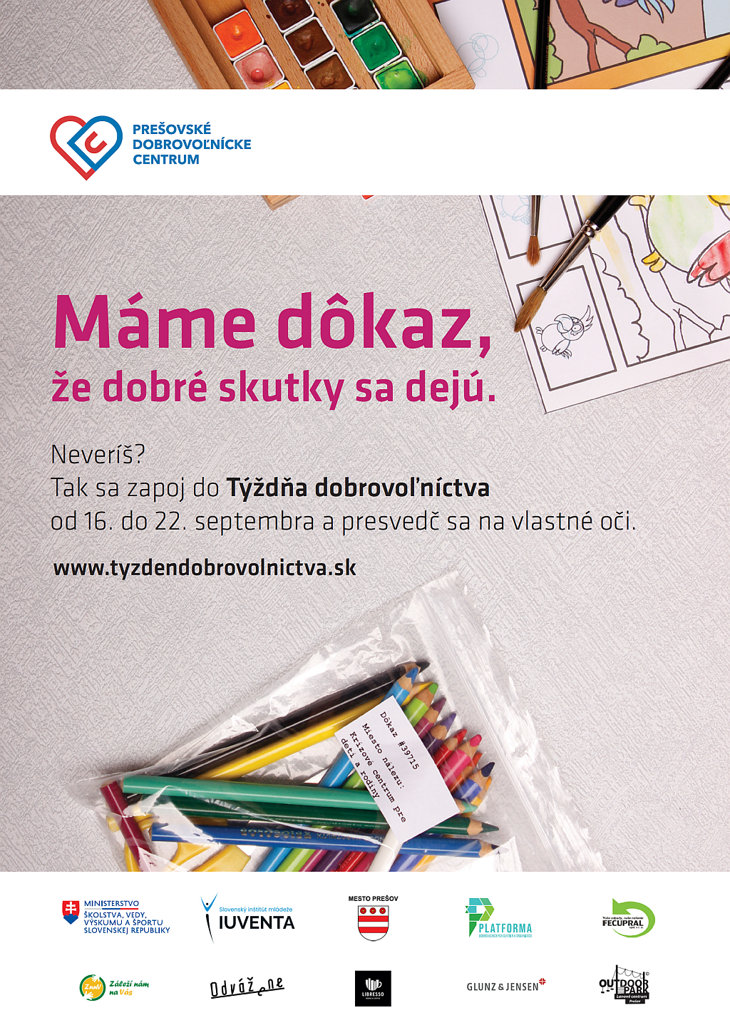 Týždeň dobrovoľníctva 2021_oficiálny plagát
