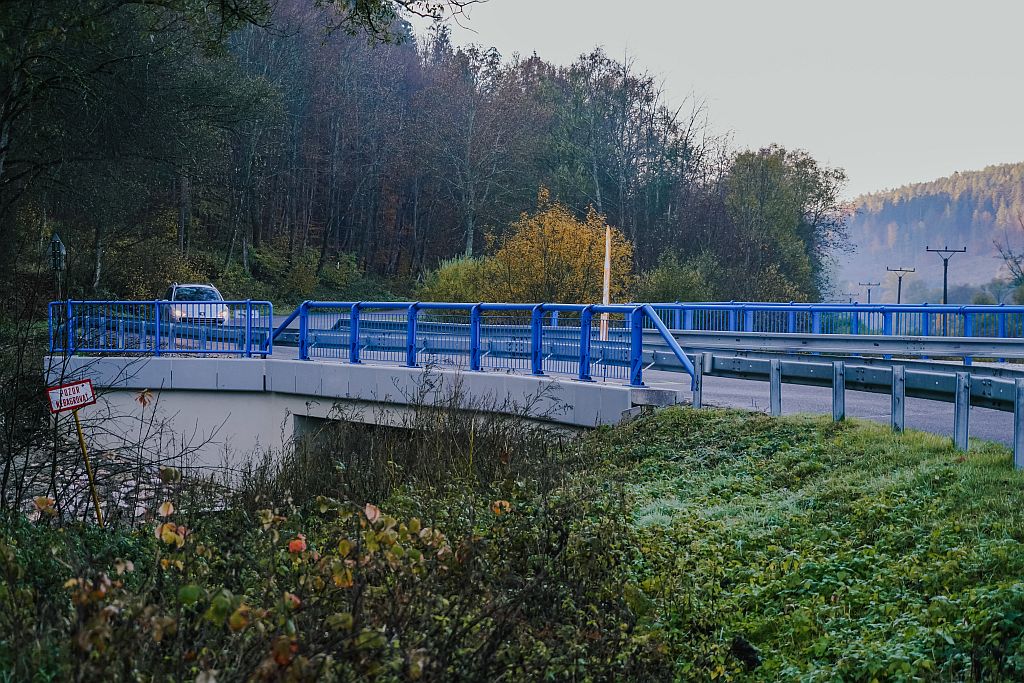 Foto: Vynovený most v Levočskej doline