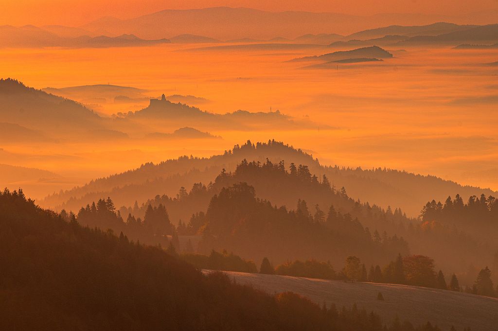 Foto: Miroslav Benko - Hrad Ľubovňa na jeseň