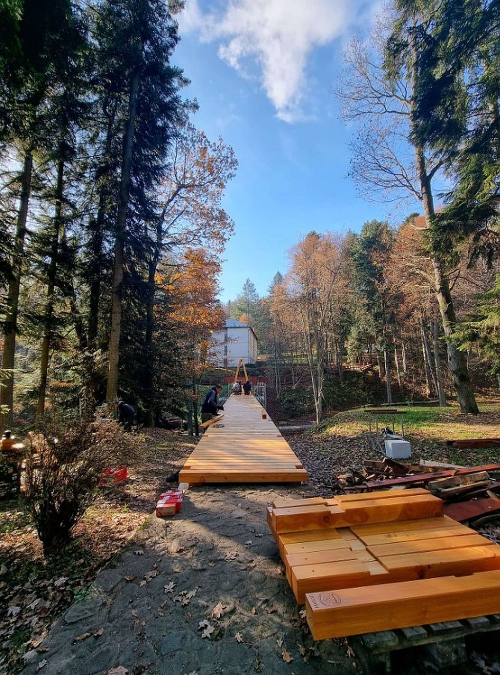 Foto: Lávka priateľstva Bardejovské Kúpele