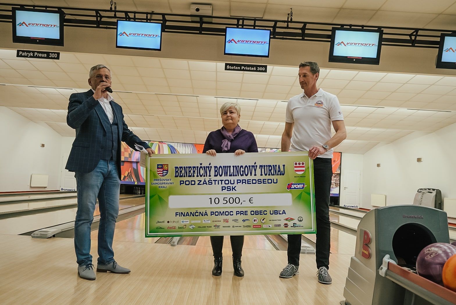 Foto: Výťažok z benefičného bowlingového turnaja 2022