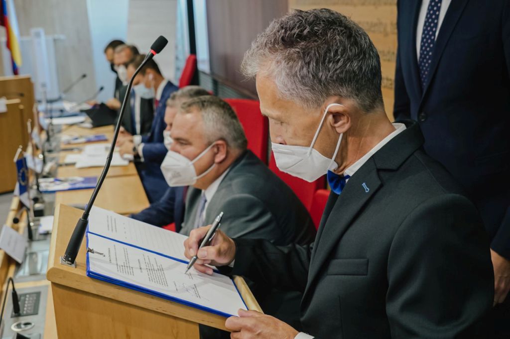 Memorandum o partnerstve a spolupráci podpísal predseda OZ Náš Prešov René Polačok