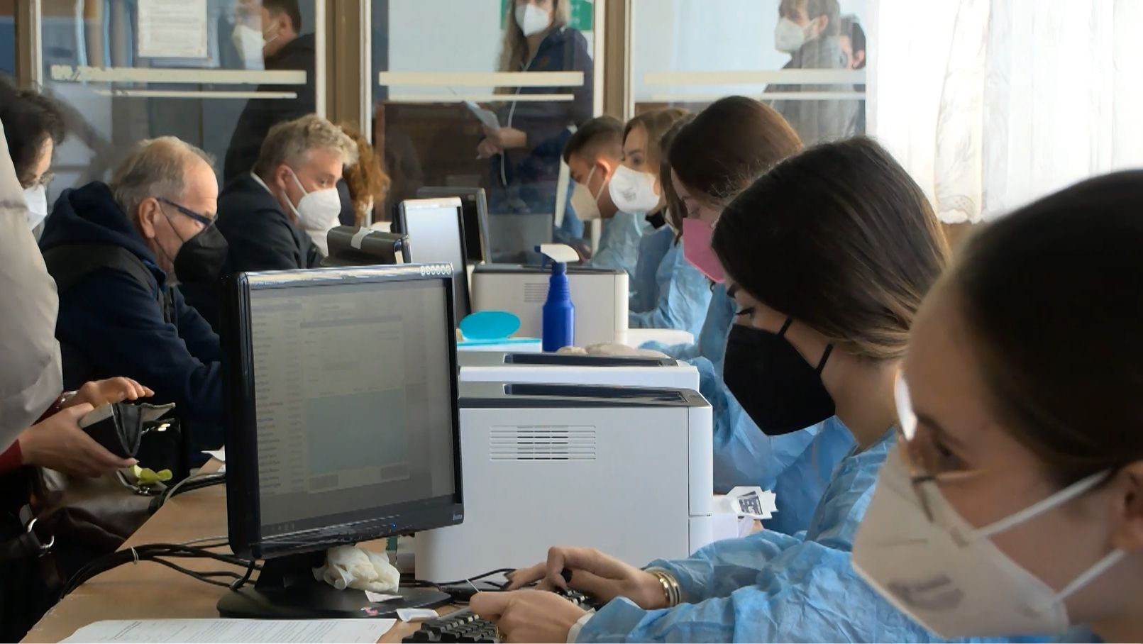 Foto: Očkovanie vo VKOC Prešov