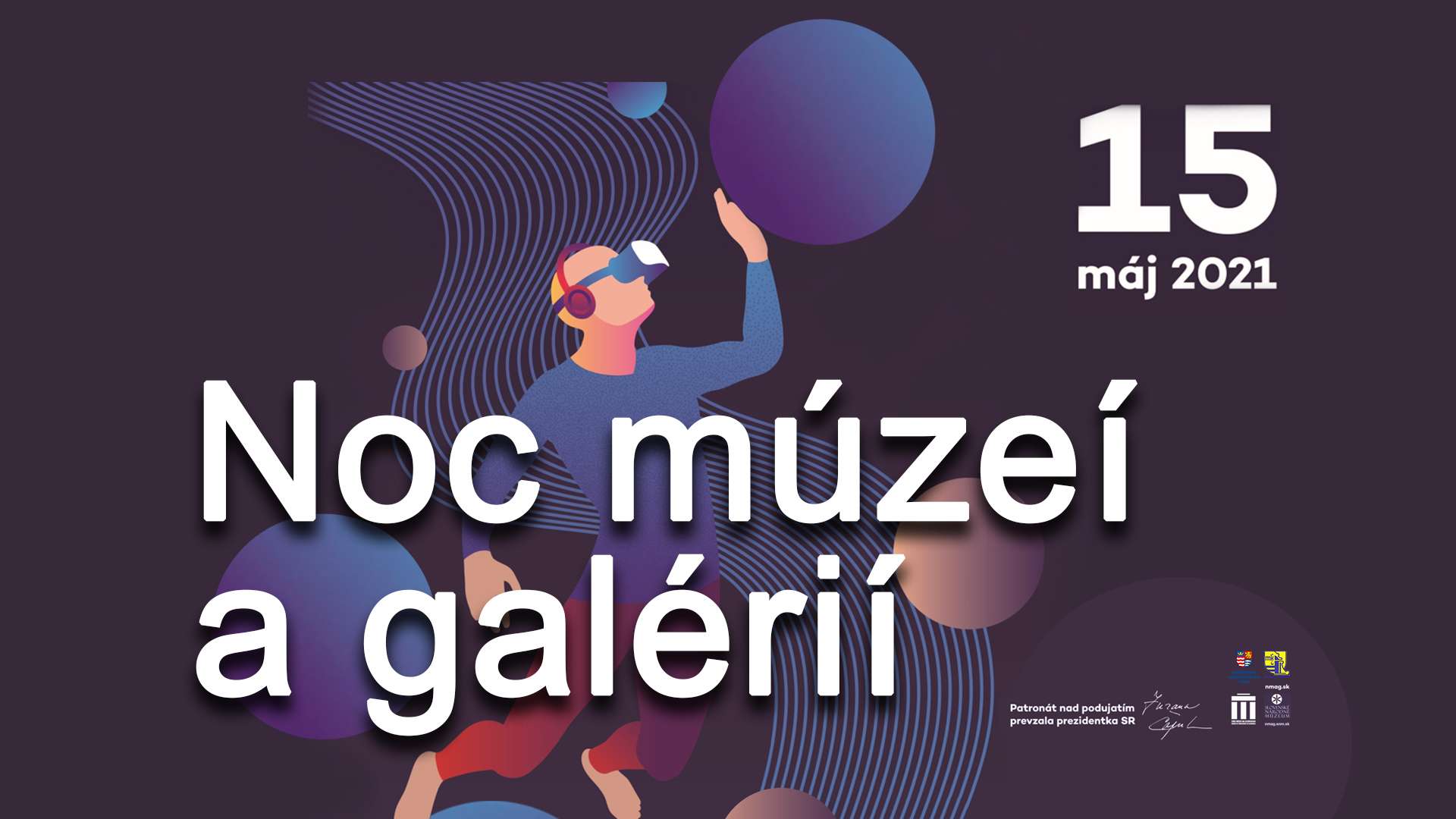 Noc múzeí a galérií 15. mája 2021 