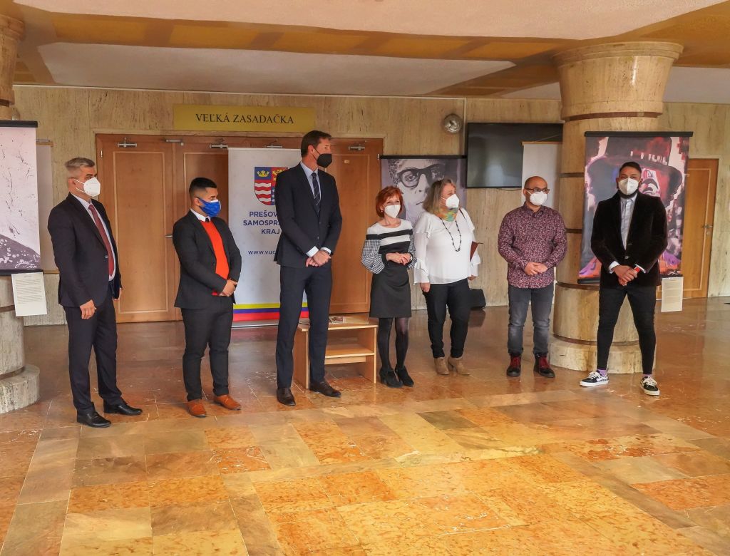 Otvorenie výstavy "Neznáme farby osobností" na Úrade PSK