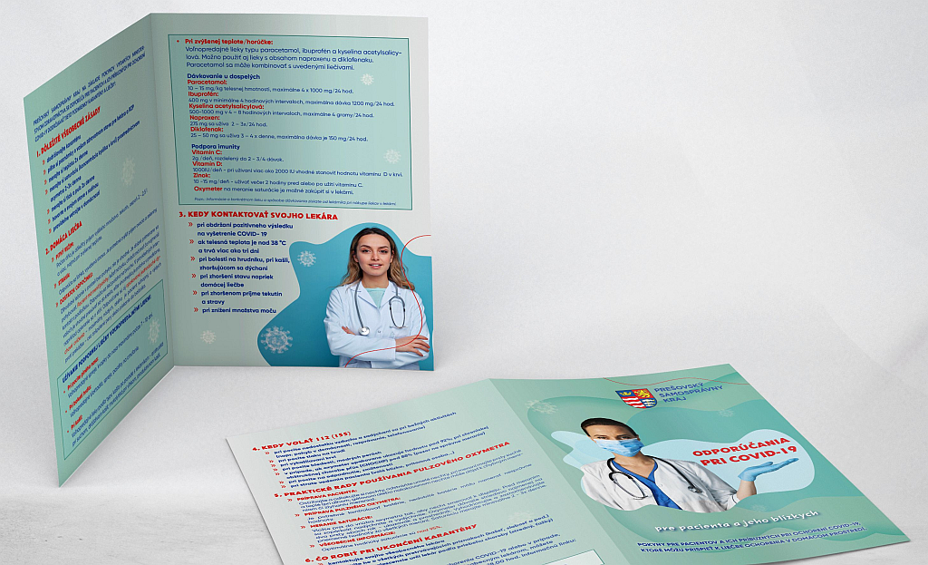 Foto: manuál s odporúčaniami pri Covid-19