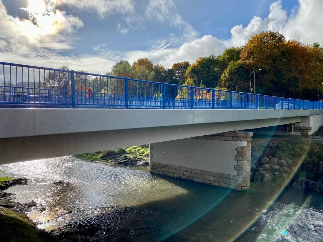 FOTO - Novozrekonštruovaný most v Starej Ľubovni