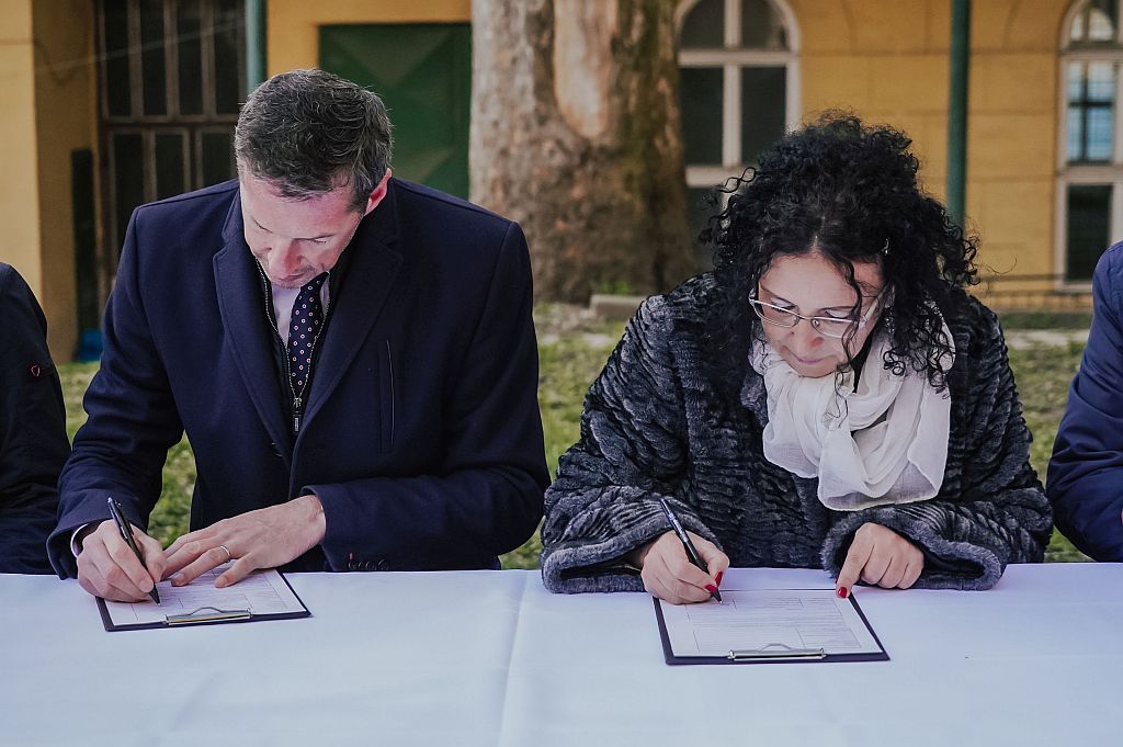 Foto: Slávnostné odovzdávanie staveniska objektu Krajskej knižnice P.O. Hviezdoslava Prešov