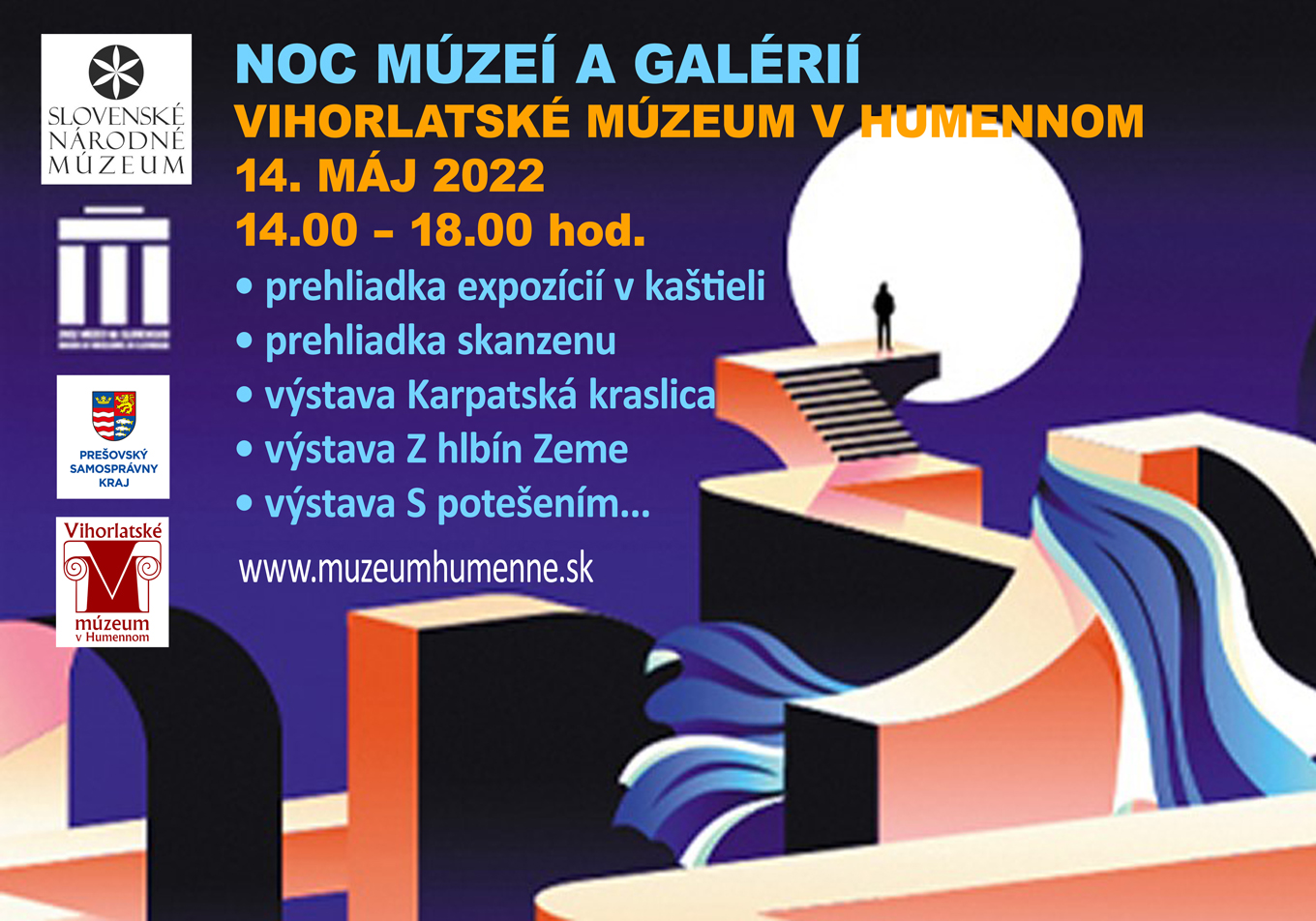FOTO - Noc múzeí a galérií 2022 vo Vihorlatskom múzeu