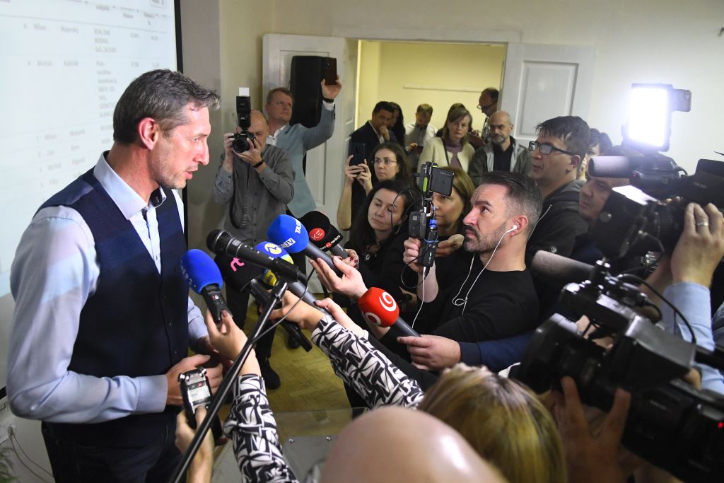 FOTO - Milan Majerský obhájil pozíciu predsedu Prešovského samosprávneho kraja (TASR)