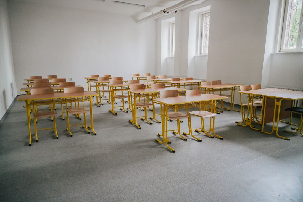 FOTO - zrekonštruovaná trieda na gymnáziu v Levoči