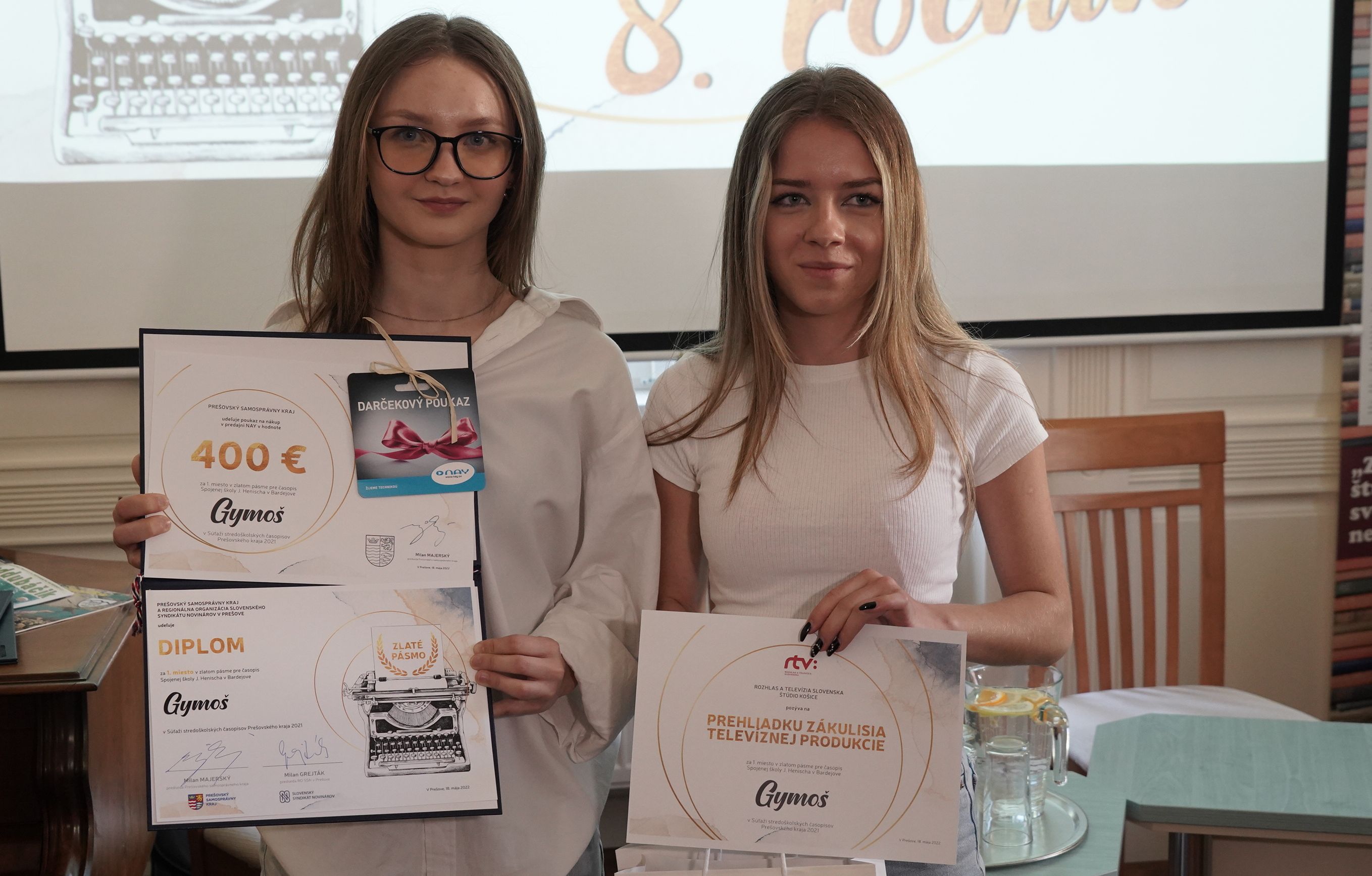 FOTO - Najlepší stredoškolský časopis Gymoš z Bardejova