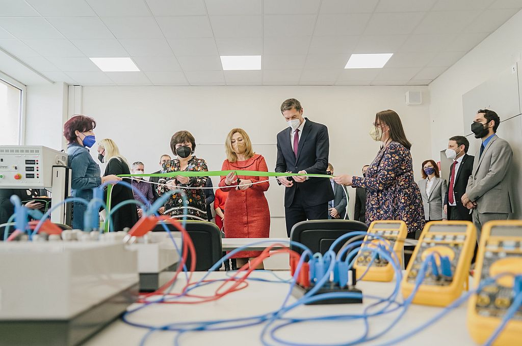 Foto: Laboratórium v SPŠE Prešov