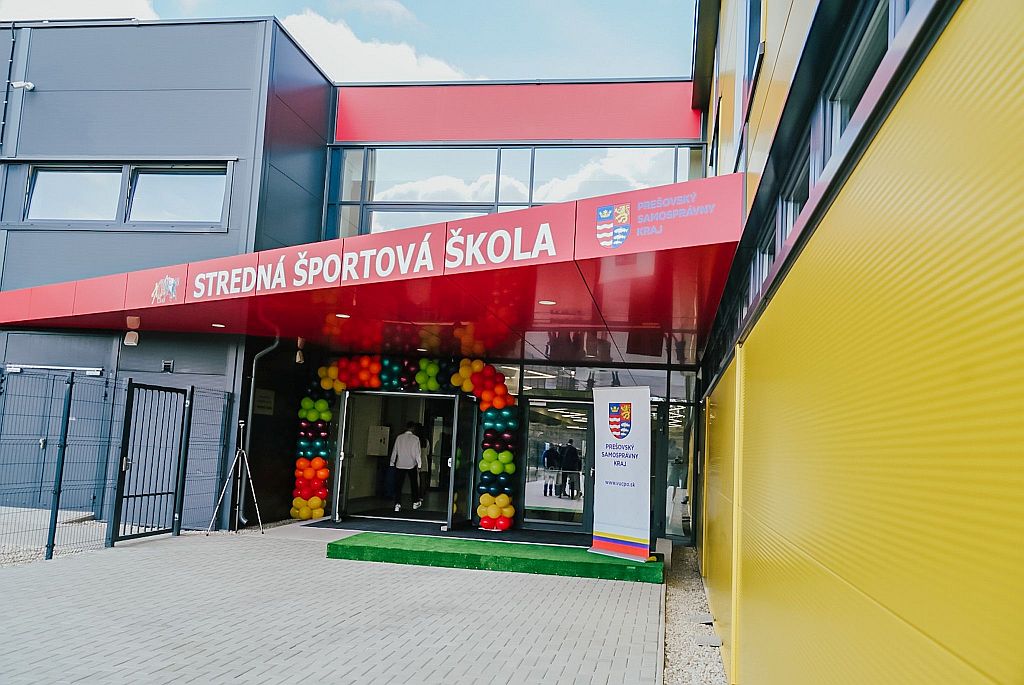 Foto: Nové sídlo Strednej športovej školy Poprad