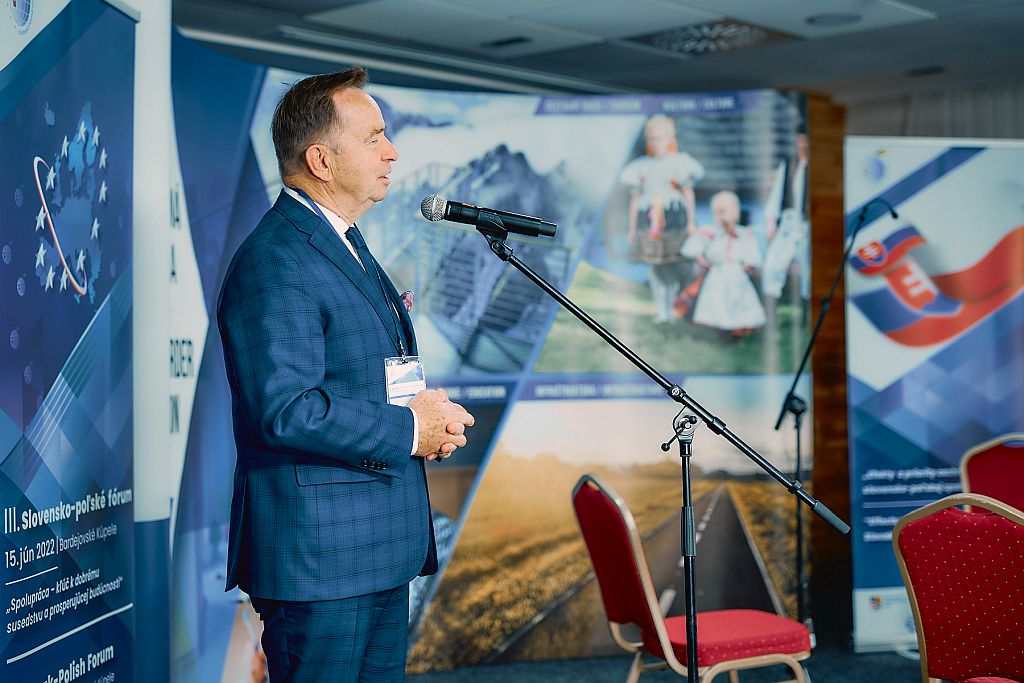 Foto: Privítanie na III. Slovensko-poľskom fóre