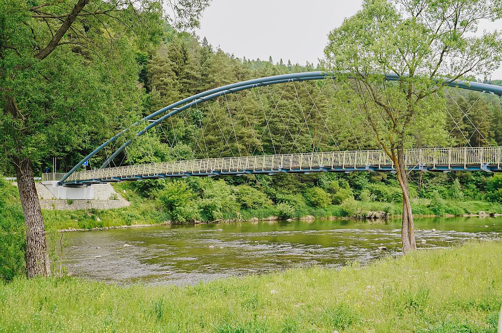 Foto: Cyklolávka vb rámci projektu Nový turistický produkt – časť transeurópskej cyklotrasy EuroVelo11 Prešov-Muszyna-Mníšek nad Popradom