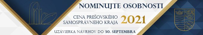 Nominujte osobnosti kraja - Cena PSK 2020 a 2021, uzávierka 31.septembra