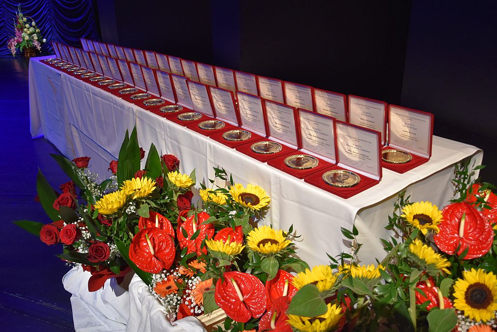 Foto: plakety pre ocenených