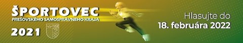 Odkaz na internetové hlasovanie - Športovec roka Prešovského samosprávneho kraja 2021 - Hlasujte do 18.februára 2022