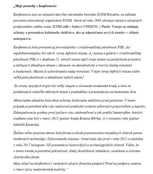 FOTO: postrehy z konferencie