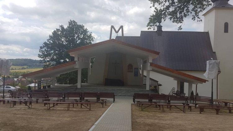FOTO: zrekonštruovaný pútnický areál