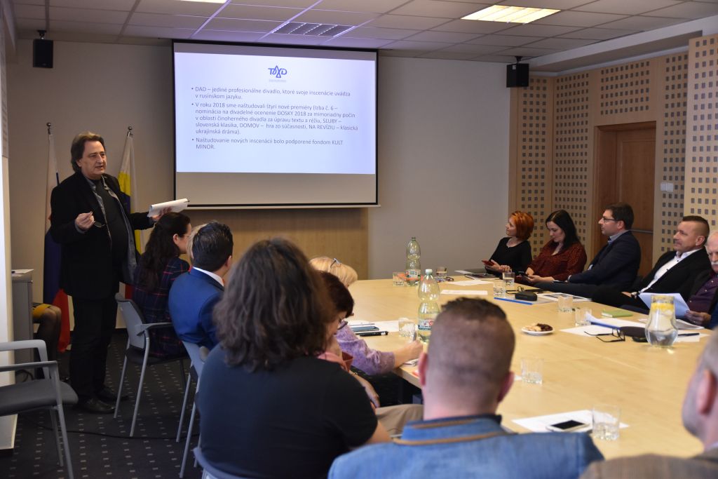 FOTO: Porada riaditeľov kultúrnych organizácií PSK