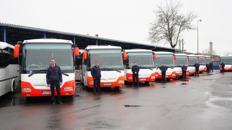 FOTO: SAD Humenné nové autobusy