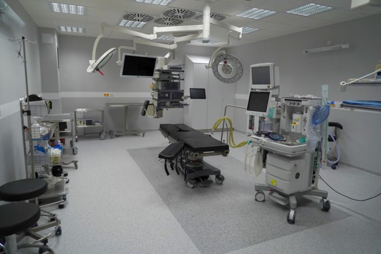 Zrekonštruované priestory Ľubovnianskej nemocnice