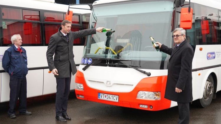 FOTO: SAD Humenné nové autobusy