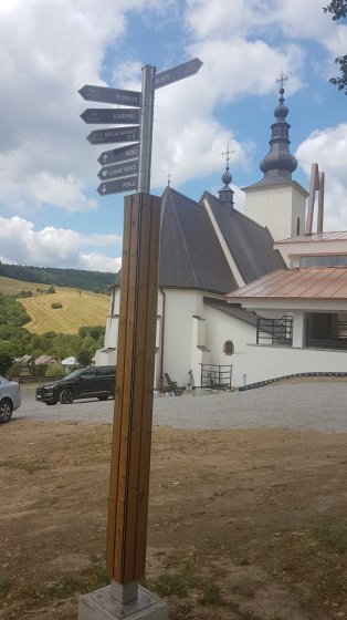 FOTO: zrekonštruovaný pútnický areál