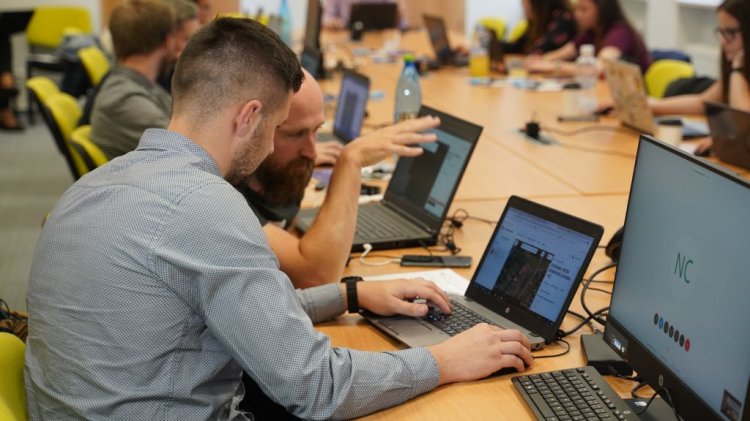 FOTO: workshop Roma Settlements Mapathon na PSK
