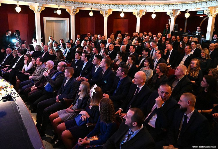 FOTO: odovzdávanie cien najúspešnejší  športovec