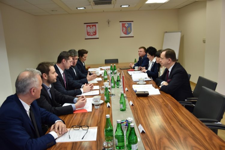 FOTO: Predseda Prešovského samosprávneho kraja Milan Majerský a maršalek Podkarpatského vojvodstva Wladyslaw Ortyl 