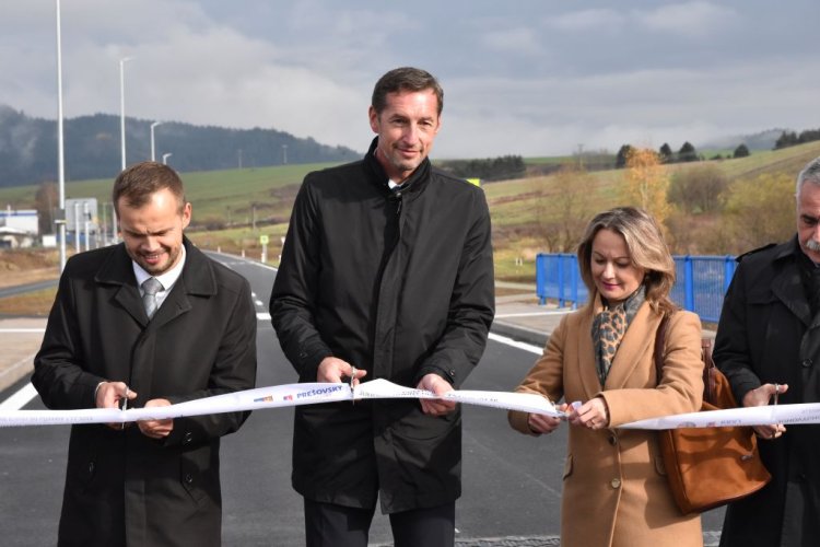 FOTO: slávnostné otvorenie juhovýchodného obchvatu mesta Stará Ľubovňa