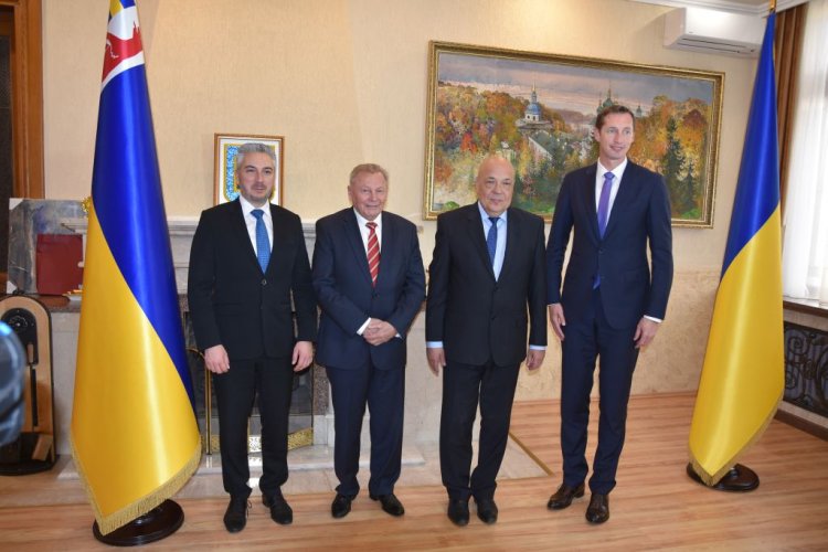 FOTO: Majerský a Trnka chcú zlepšiť dopravnú infraštruktúru s Ukrajinou
