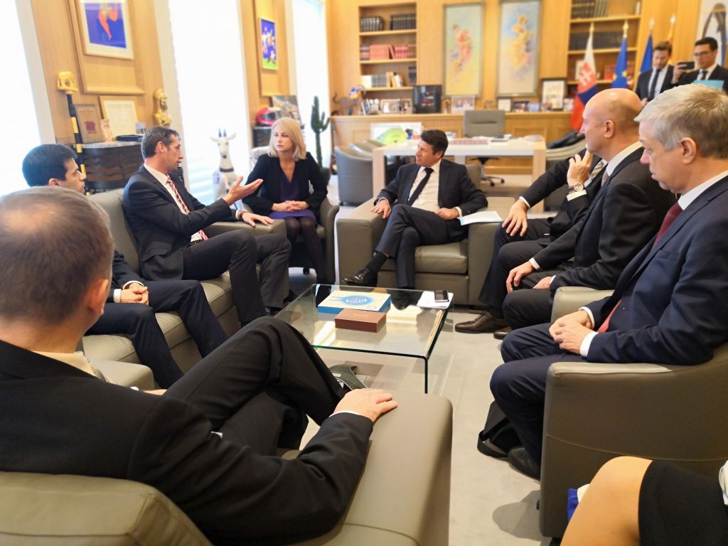 FOTO: návšteva slovenskej delegácie vo francúzskom regióne Provence-Alpes-Côte d´Azur