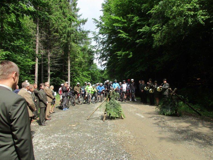 FOTO: Otvorenie cyklotrasy v Driečnej