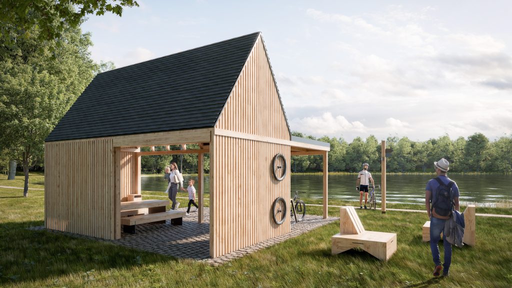 Vizualizácie prístrešku klasik