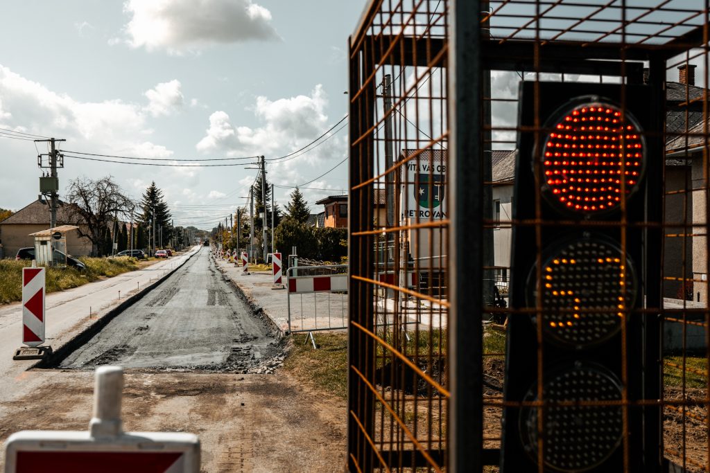 Priebeh prác na úseku Prešov - Petrovany
