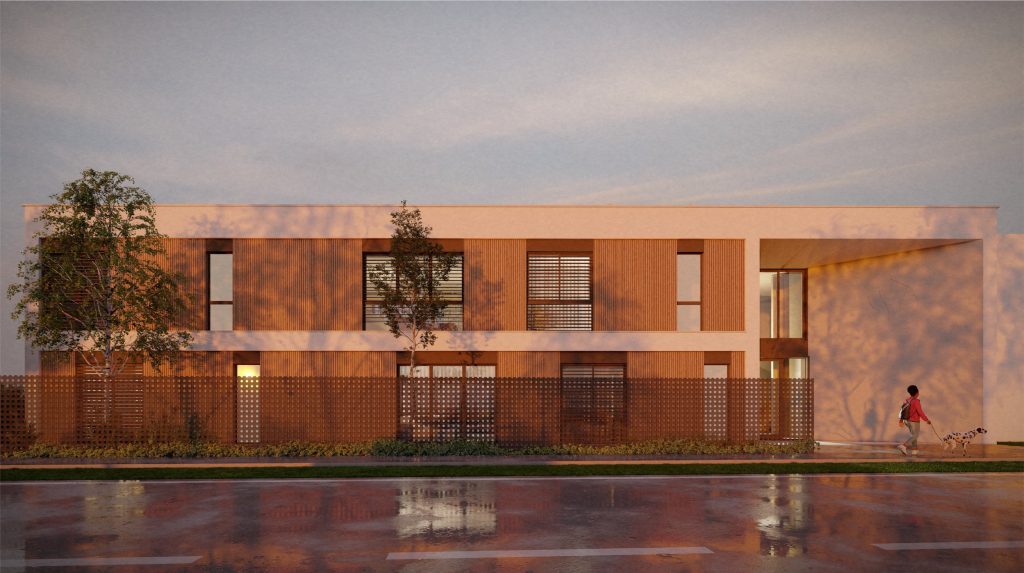 vizualizácia nového objektu