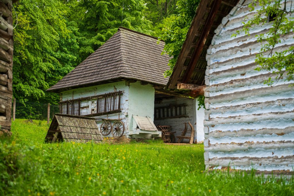 Expozícia ľudovej architektúry (skanzen) v Bardejovských Kúpeľoch