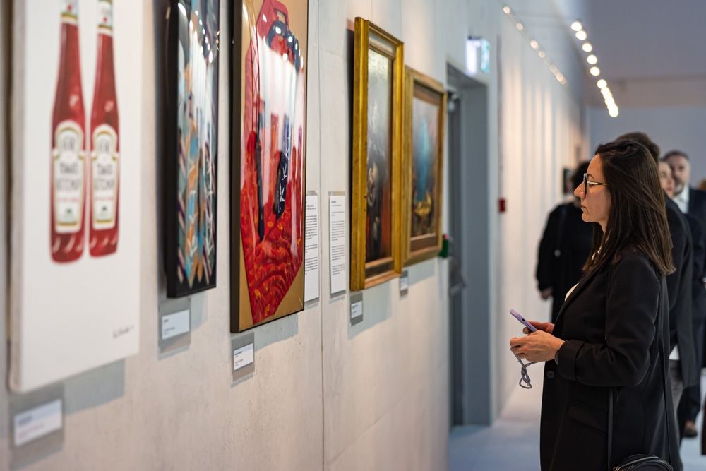 návštevníci na výstave