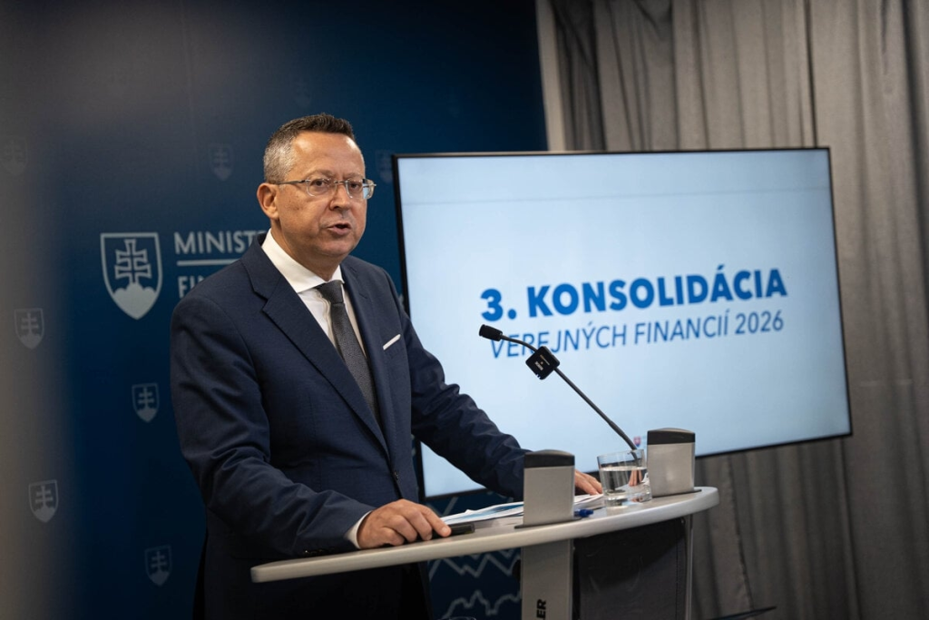 minister financií SR