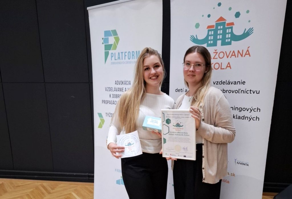 SOŠ Služieb Prešov získalo značku Angažovaná škola