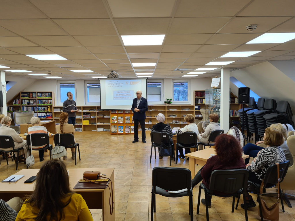 virtuálna univerzita 3. veku v Bardejove